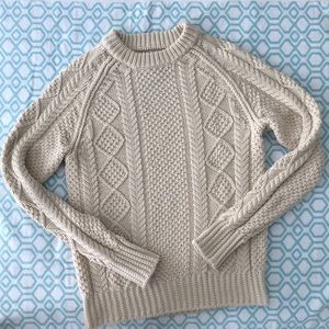 L.L Bean Chunky Knit Fisherman’s Sweater